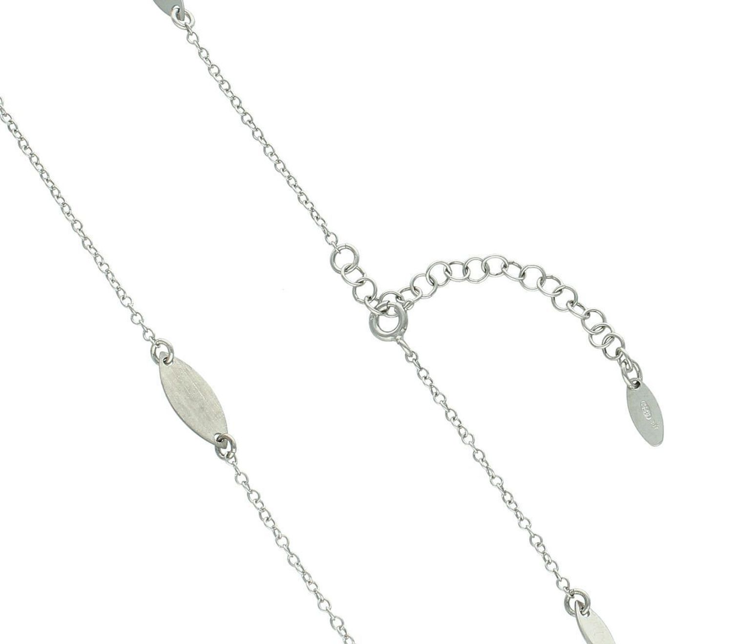 Długi srebrny naszyjnik damski 925 z blaszkami BGNZ0052 80 Długi naszyjnik srebrny podwójny ✓Srebrne Naszyjnik Damskie w Sklepie z Biżuterią zegarki-diament.pl✓ 1.jpg